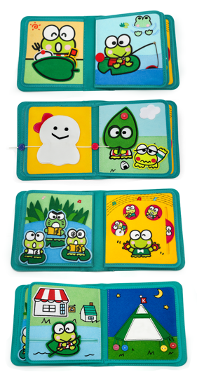 Keroppi Frog Busy Book