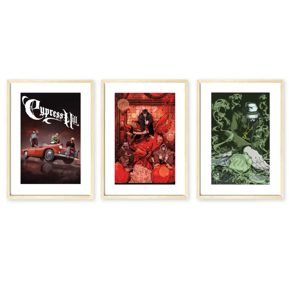 Cypress Hill: Tres Equis Graphic Novel (English) Super Deluxe Edition - Book Vinyl Edition