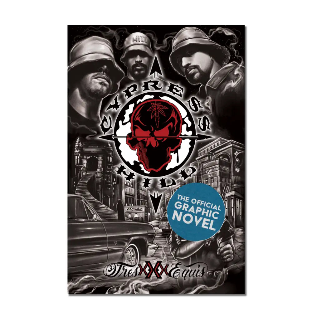 Cypress Hill: Tres Equis Graphic Novel (English) Super Deluxe Edition - Book Vinyl Edition