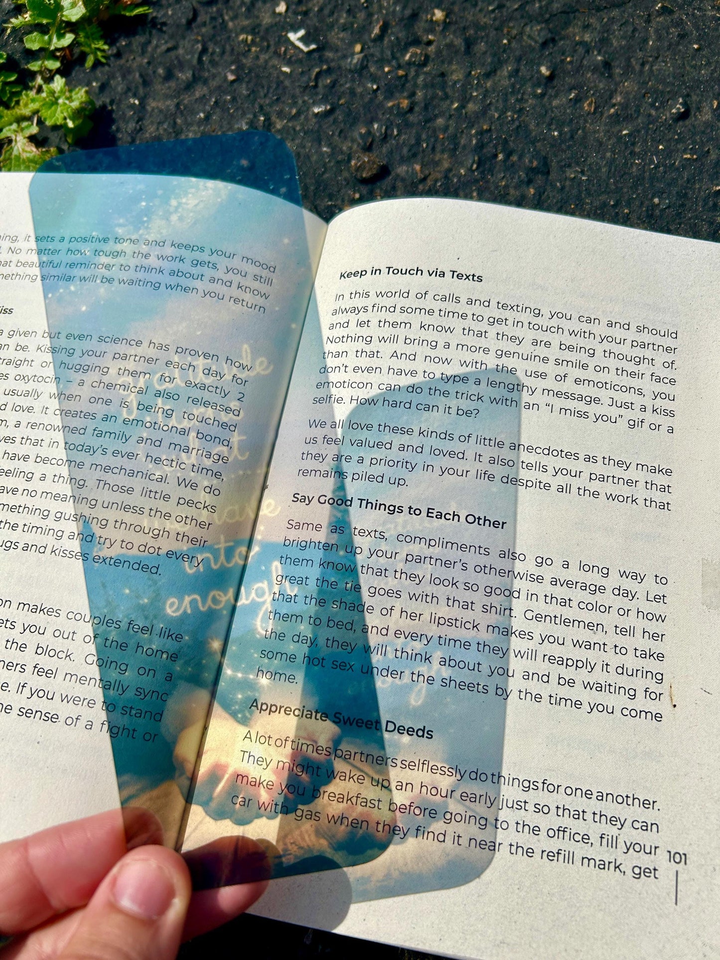 Gratitude Turns What We Have Into Enough Bookmark – Inspirational Quote, Thankfulness Gift, Mindfulness & Positivity