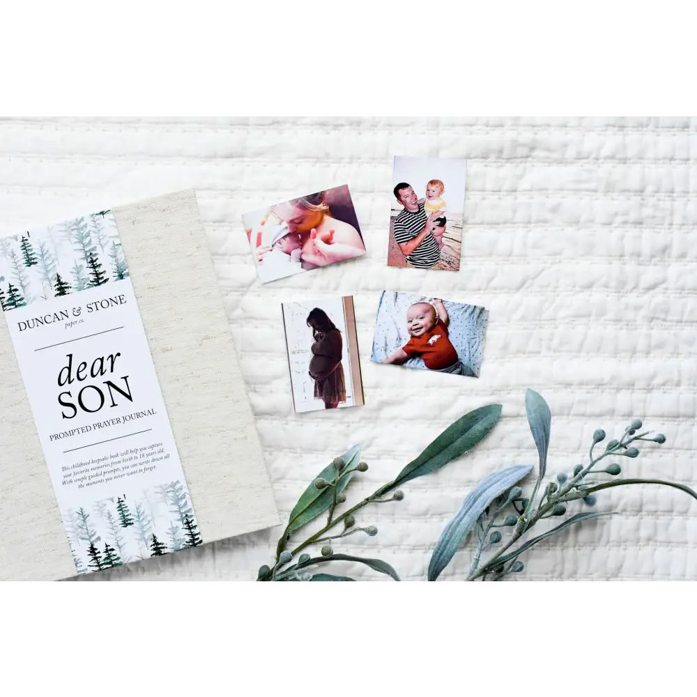 Dear Son: A Childhood Prayer Journal Journal