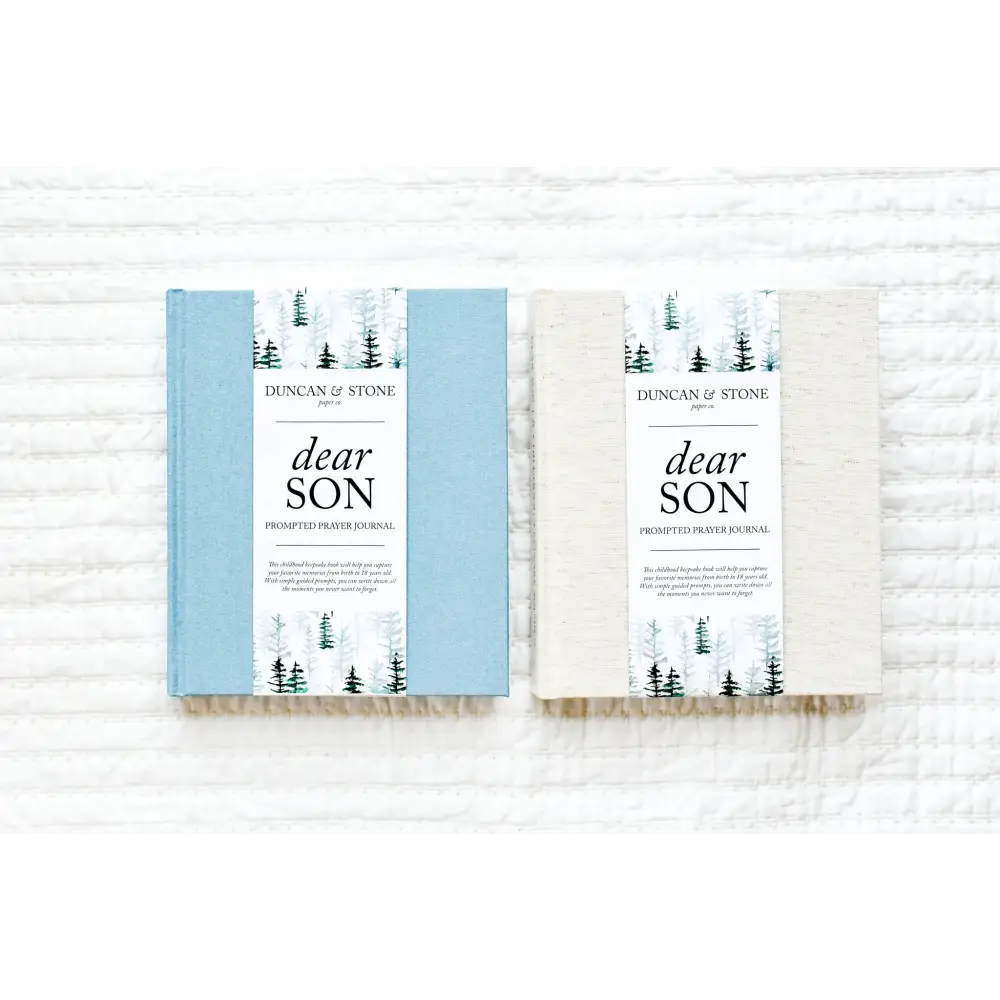 Dear Son: A Childhood Prayer Journal Journal
