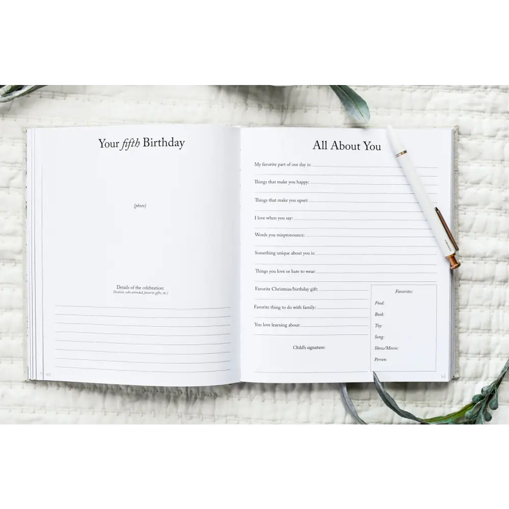Dear Son: A Childhood Prayer Journal Journal