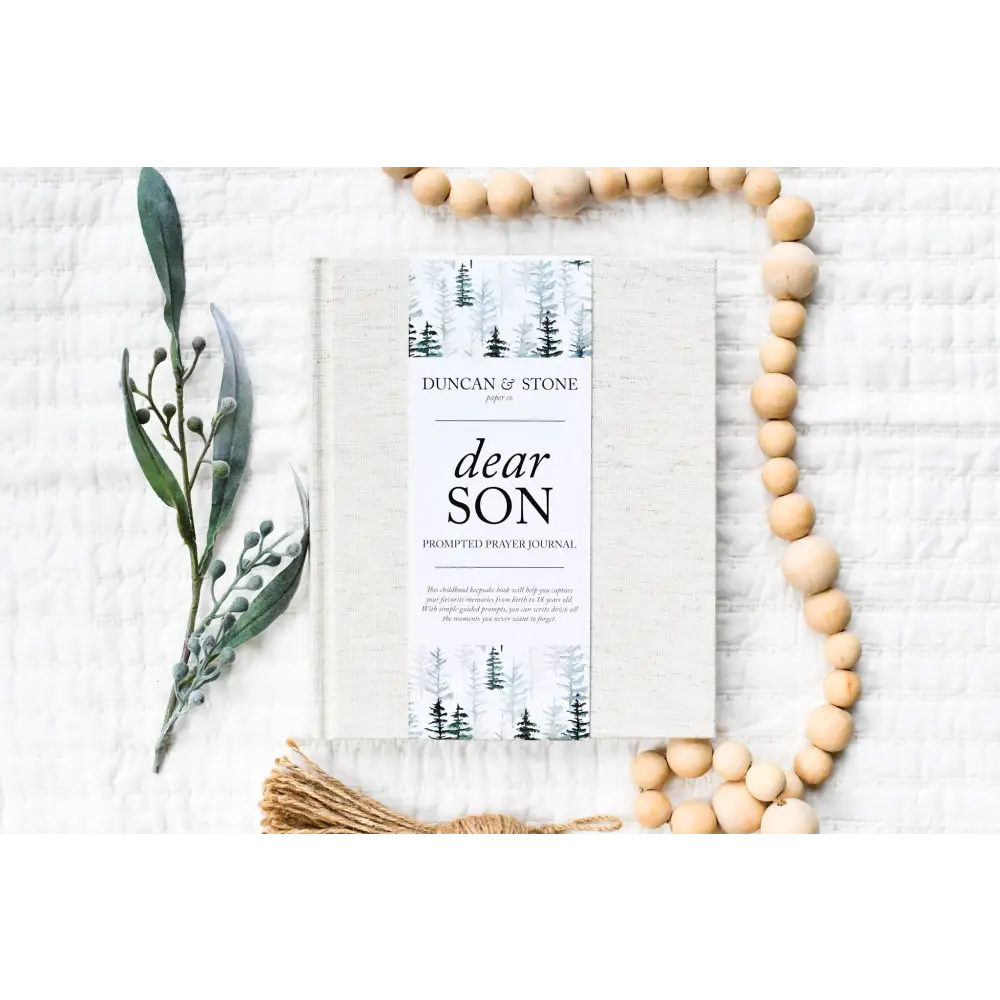 Dear Son: A Childhood Prayer Journal Journal