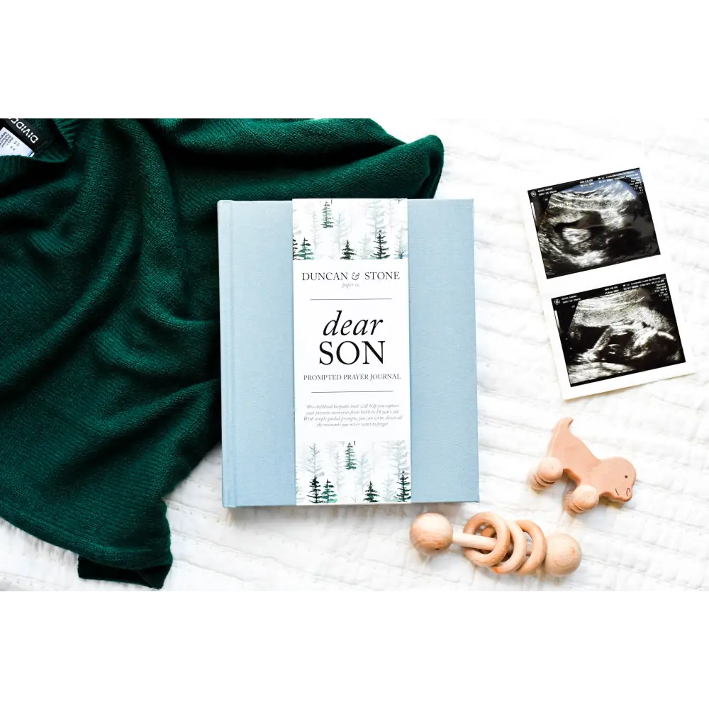 Dear Son: A Childhood Prayer Journal Blue Journal