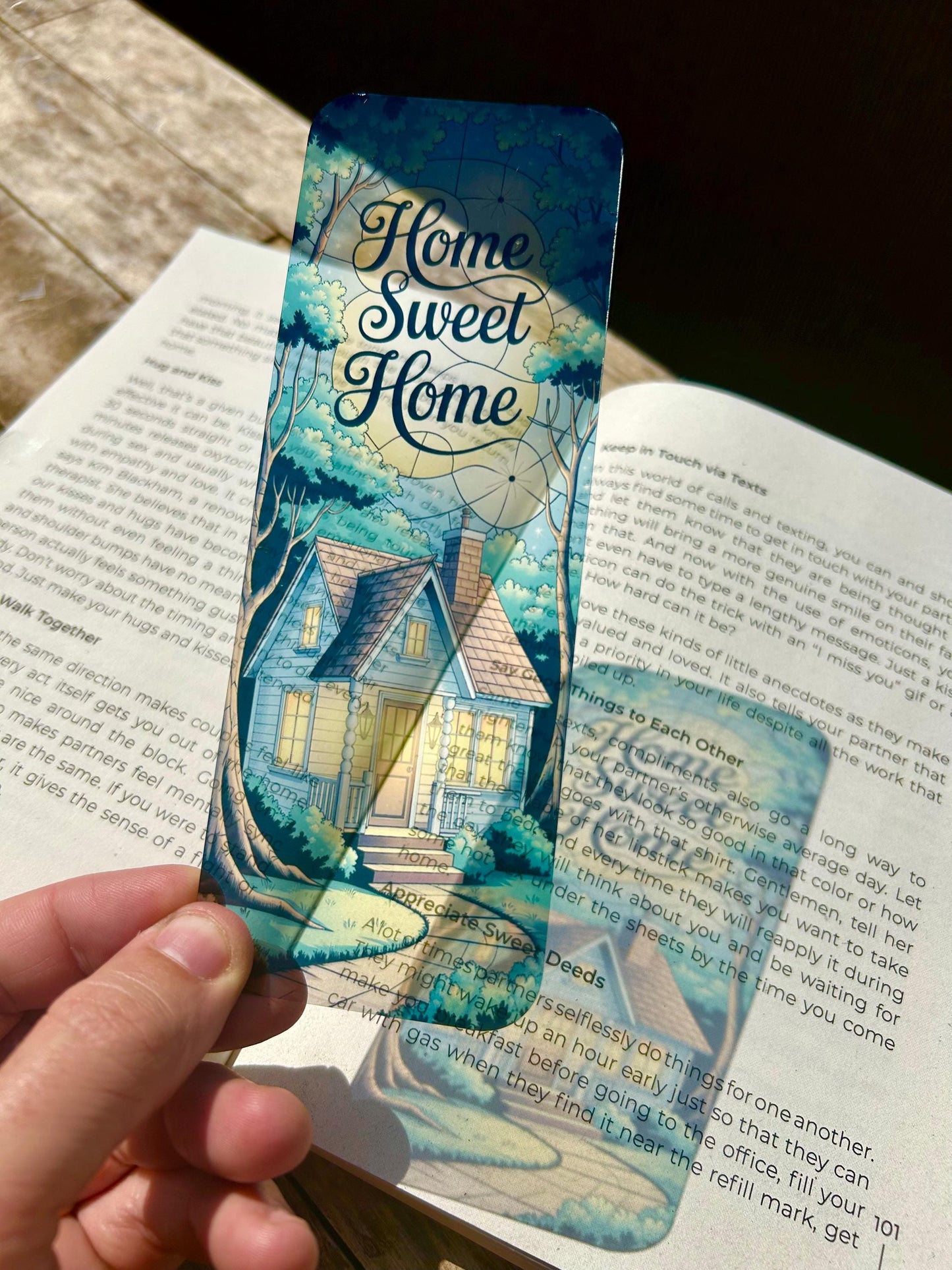 Home Sweet Home Bookmark – Cozy Home-Inspired Gift, Perfect for Book Lovers & Housewarming Keepsake