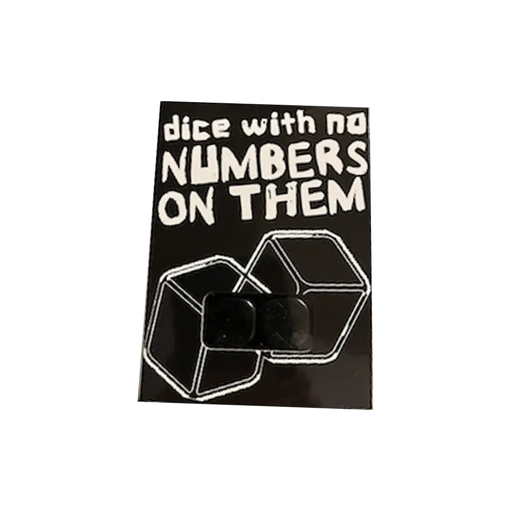 Dice With No Numbers Dice