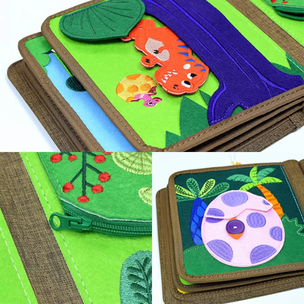 Dinosaur Busy Book Baby Toys & Activity Equipment