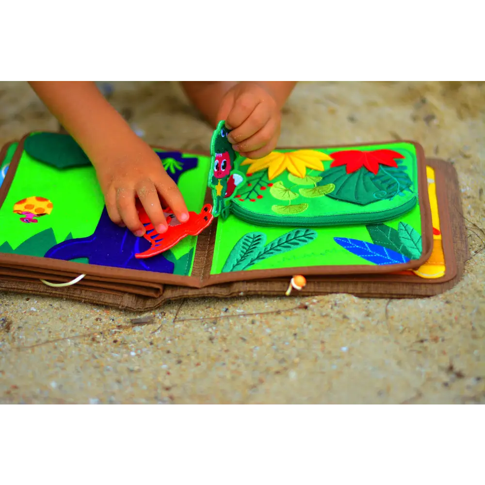 Dinosaur Busy Book Baby Toys & Activity Equipment