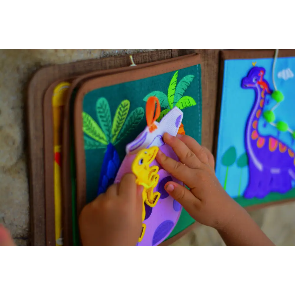 Dinosaur Busy Book Baby Toys & Activity Equipment