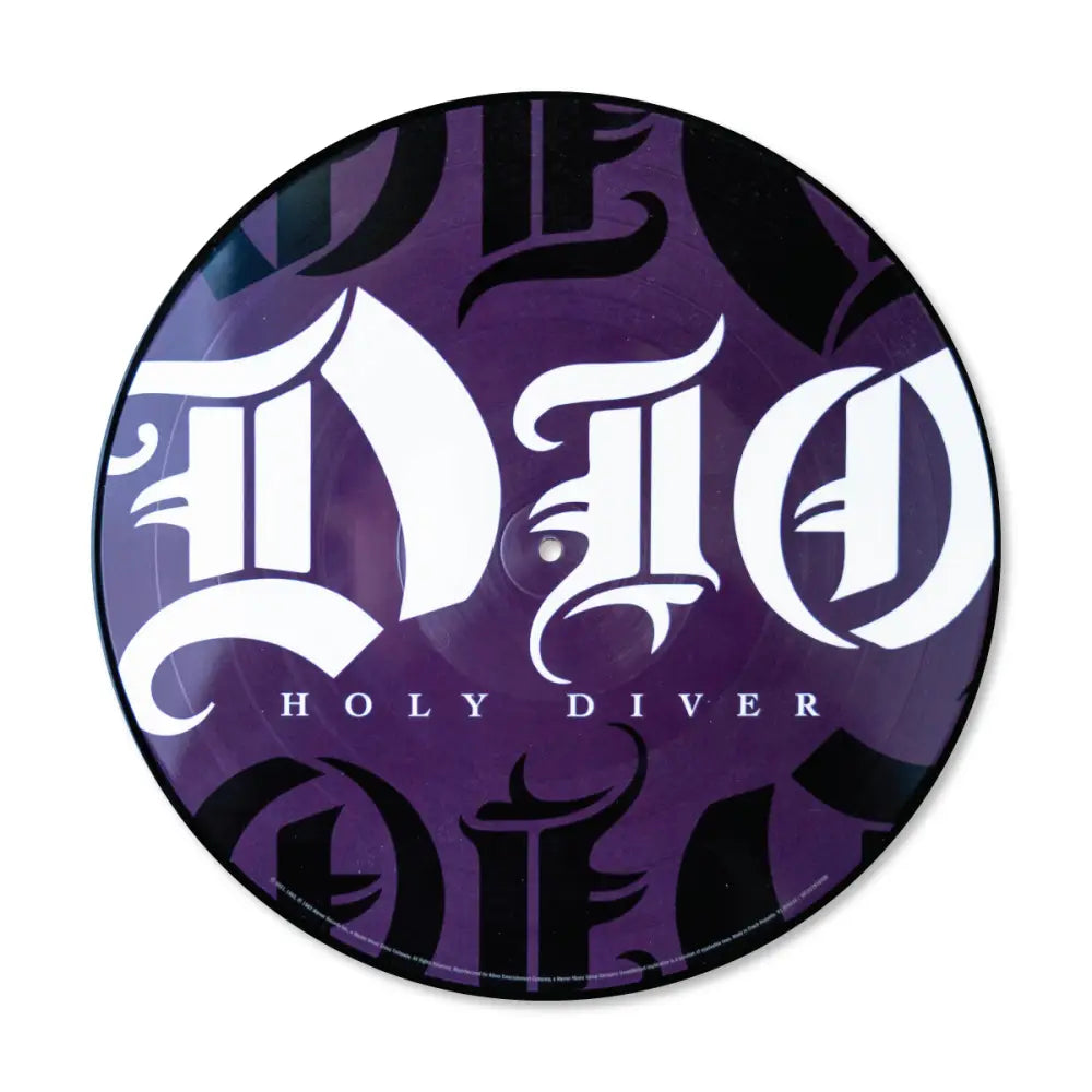 Dio Holy Diver Exclusive Vinyl Picture Disc Reissue