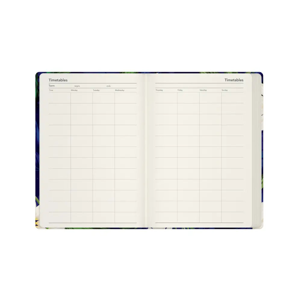 Down the Garden Path - A5 Week-to-View Mid/Academic Year Diary Planner 2025-2026 - Fashion Diaries