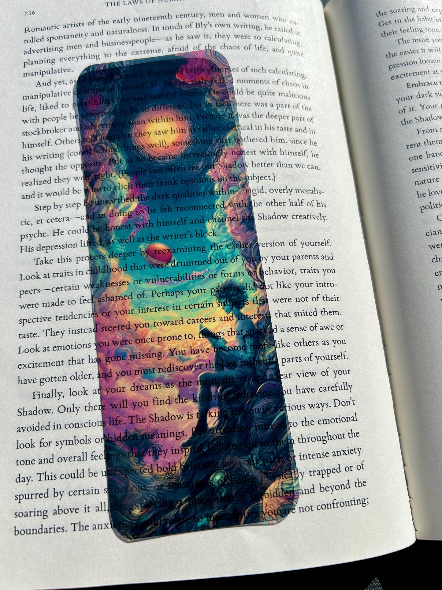 Cosmic Alien Bookmark Fantasy Galaxy Book Lover Gift Surreal Planetary Reading Art Sci-Fi Psychedelic Celestial Bookmark