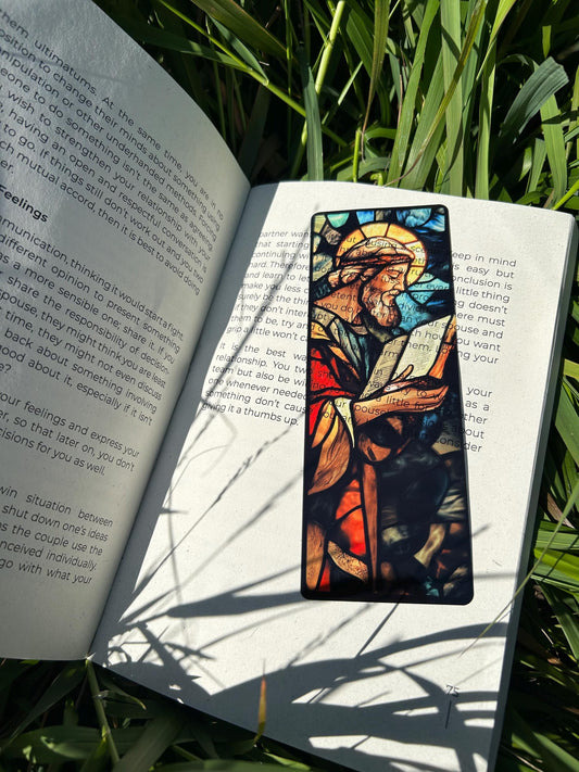 Bible Bookmark - Handcrafted Christian Bookmark, Religious Bookmark with Bible Verse, Perfect Gift for Bible Lovers, Faith-Inspired