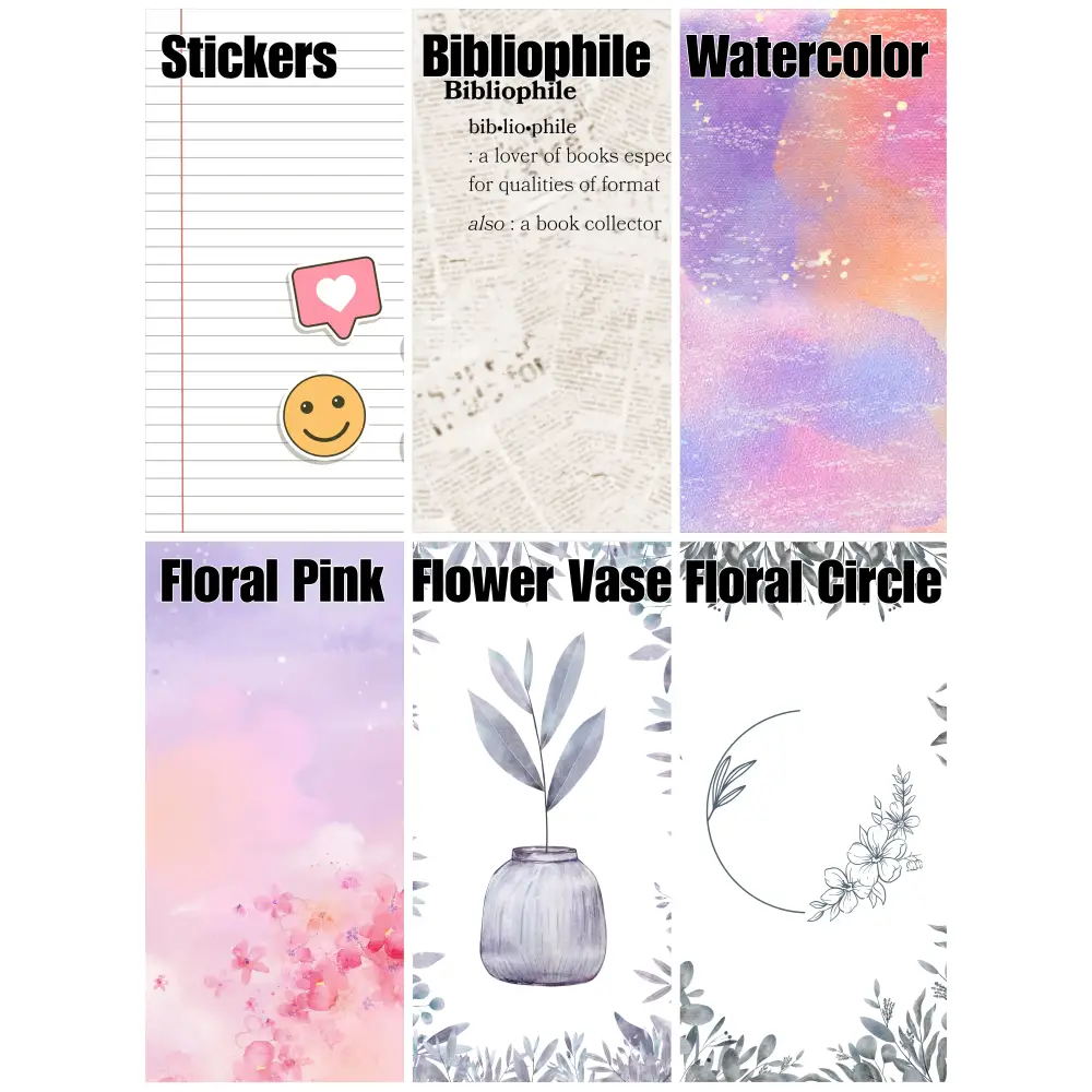 eReader Case Inserts (Physical) - Paper products
