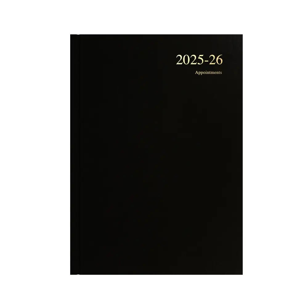 Essentials A4 Day to Page with Appointments Mid/Academic Year Diary Planner 2025 2026 Business Diaries