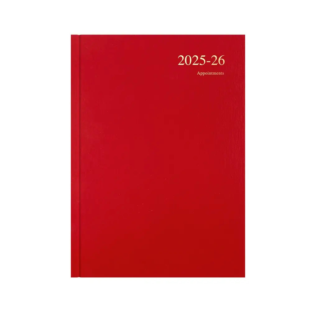 Essentials A4 Day to Page with Appointments Mid/Academic Year Diary Planner 2025 2026 Business Diaries
