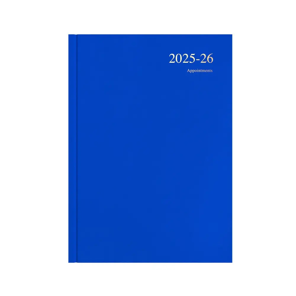 Essentials A4 Week to View with Appointments Mid/Academic Year Diary Planner 2025 2026 Business Diaries