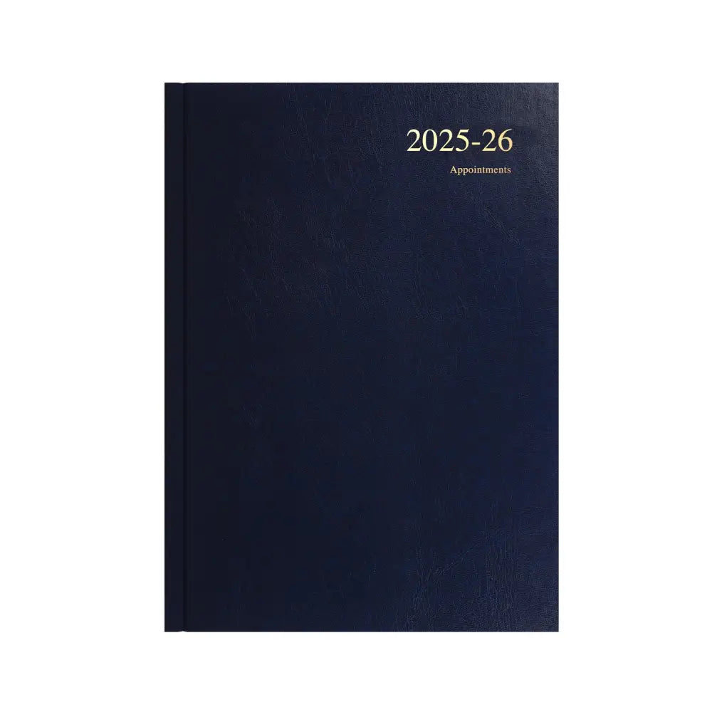 Essentials A4 Week to View with Appointments Mid/Academic Year Diary Planner 2025 2026 Business Diaries
