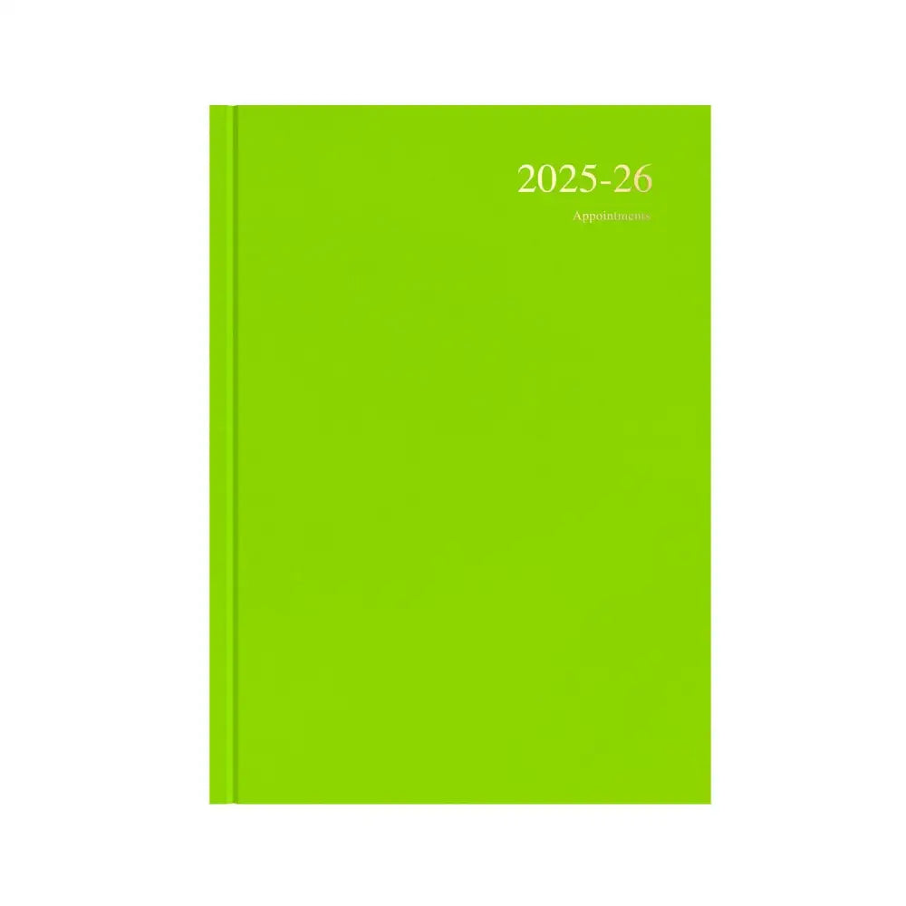 Essentials A4 Week to View with Appointments Mid/Academic Year Diary Planner 2025 2026 Business Diaries