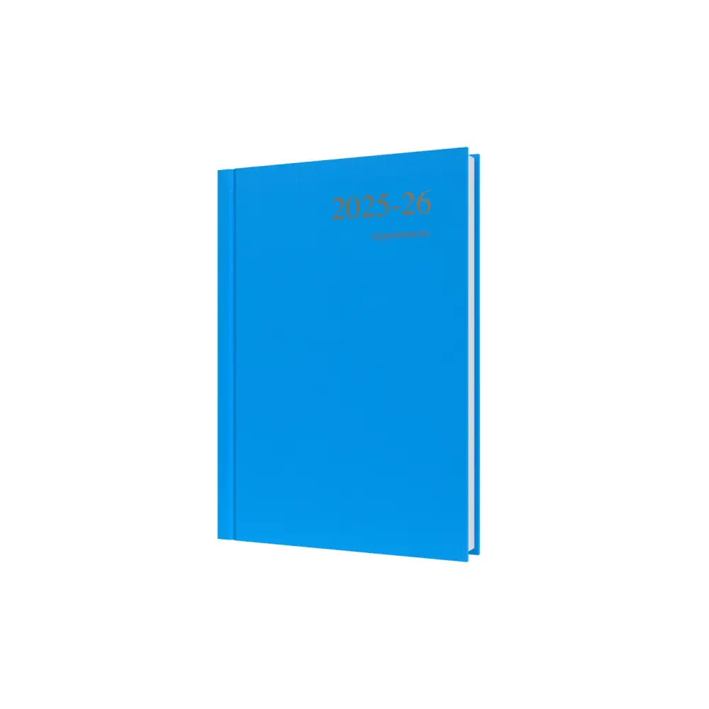 Essentials A5 Day to Page with Appointments Mid/Academic Year Diary Planner July 2025 July 2026 Light Blue Business