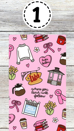 Gilmore Girls Valentine's Day Metal Bookmarks