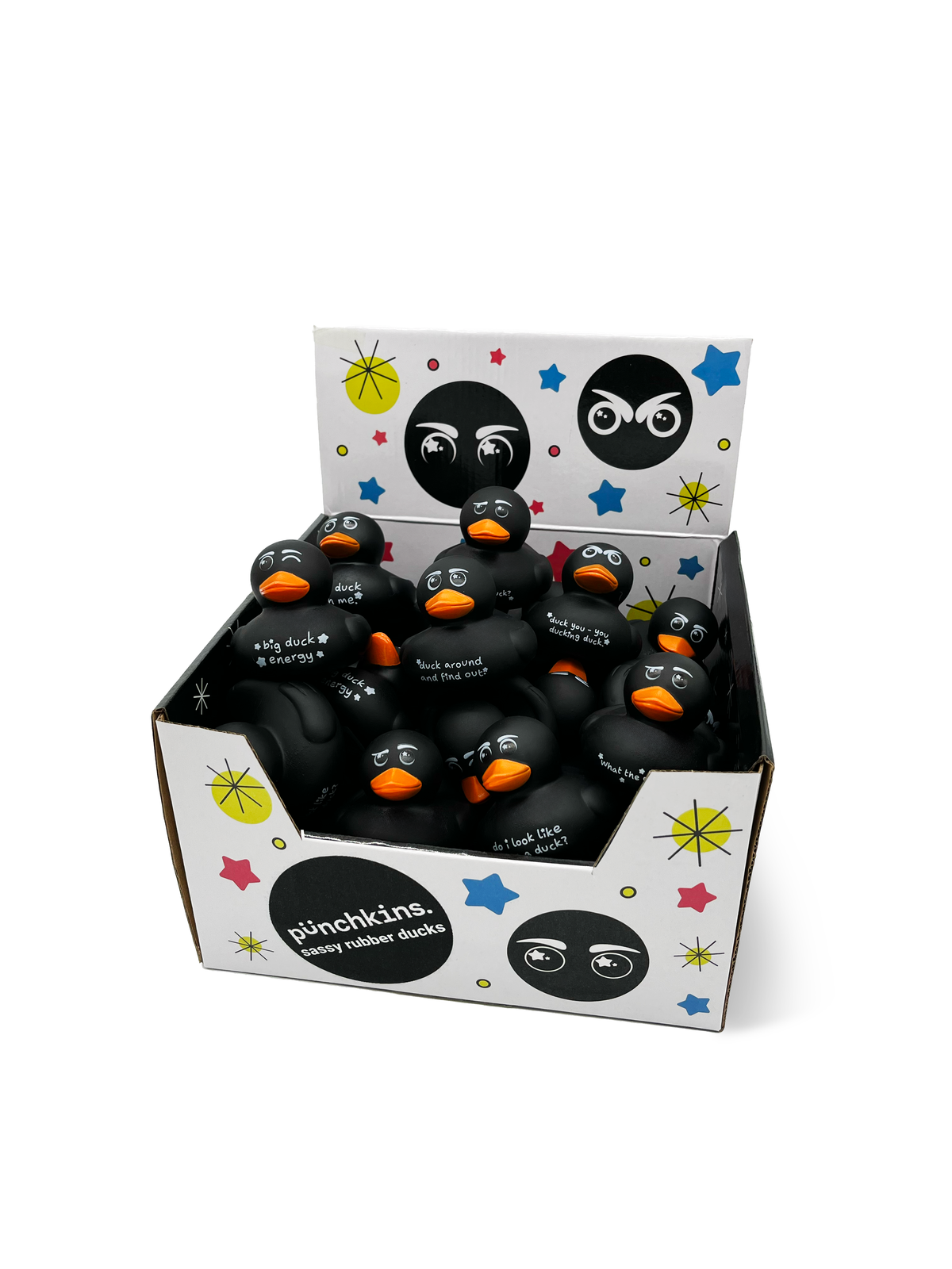Funny Rubber Duck Punchkins Sassy Ducks