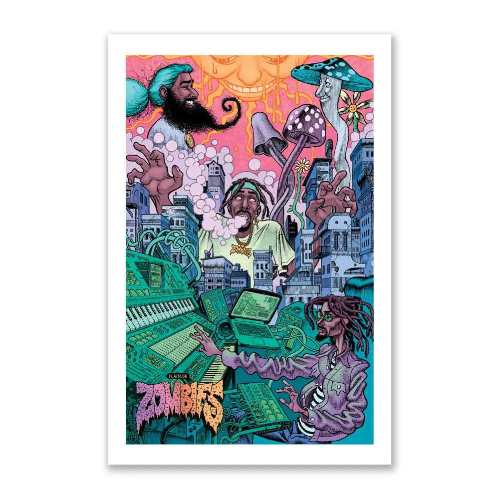 Flatbush Zombies - 3001: A Prequel Odyssey - Deluxe Book - Book Vinyl Edition