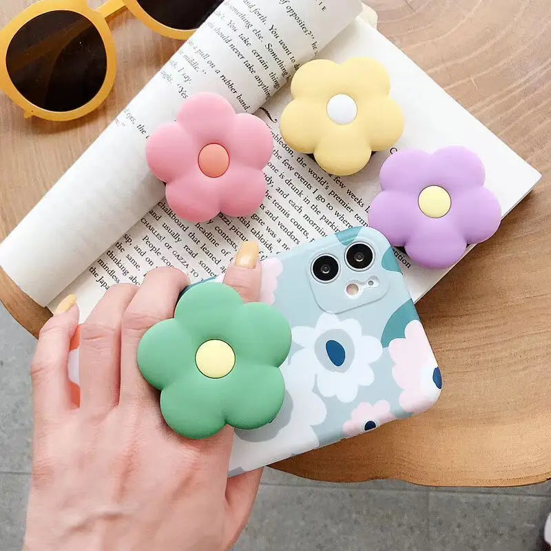 Flower Retractable Folding Mobile Phone Stand - Phone Stands