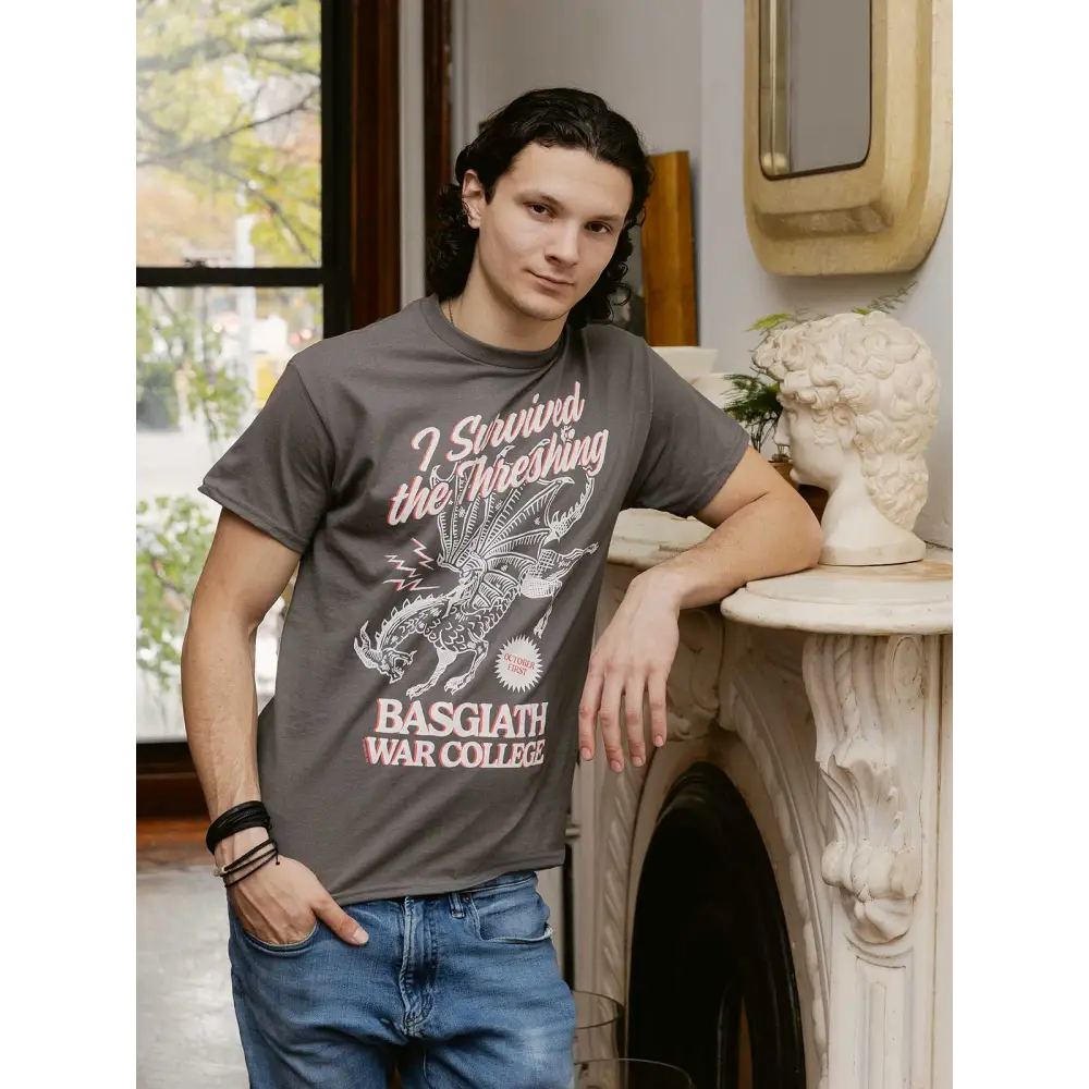 Fourth Wing: I Survived the Threshing Unisex T-Shirt - Apparel