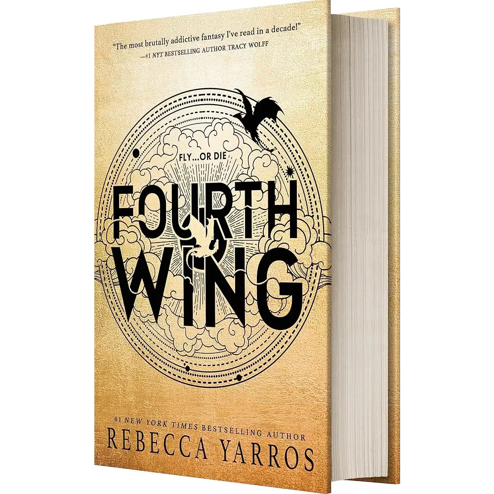 Fourth Wing (The Empyrean Book 1) by Rebecca Yarros - Hardcover - Books