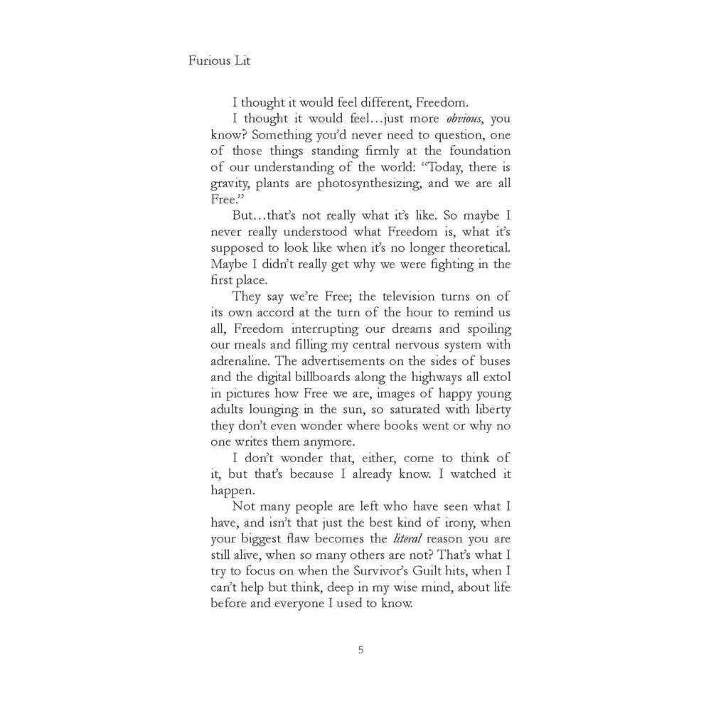 Furious Lit vol. 1: Tell Me A Story Books