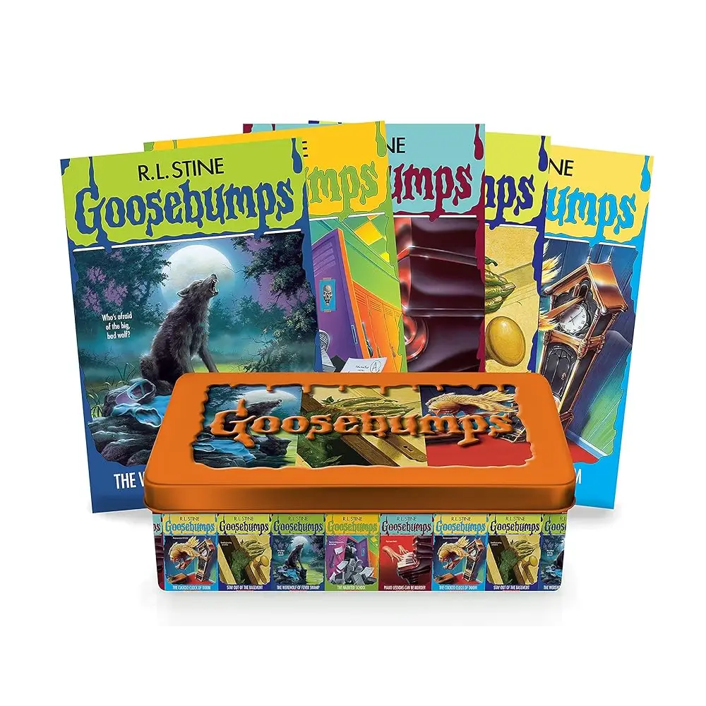 Goosebumps Retro Fear Set: Limited Edition Tin by R. L. Stine - Children’s Book