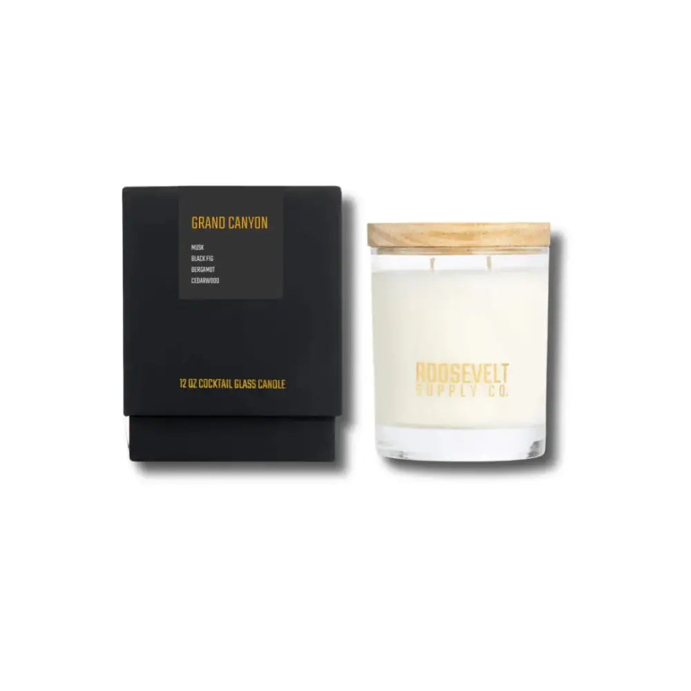 Grand Canyon Candle - 12 oz Cocktail Glass Candle