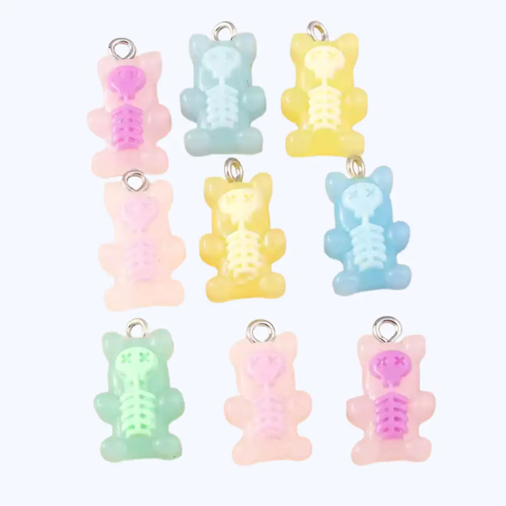 Gummy Bear Skeleton–USB-C Dust Plug Charm for Kindle Phones and Tablets - Accessories