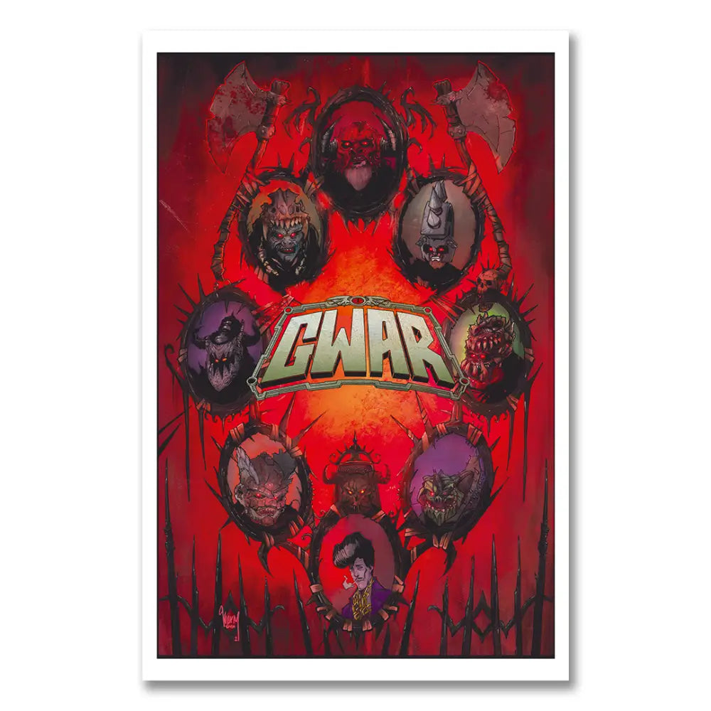 GWAR: In The Duoverse of Absurdity - SIGNED Super Deluxe Bundle - Book Edition