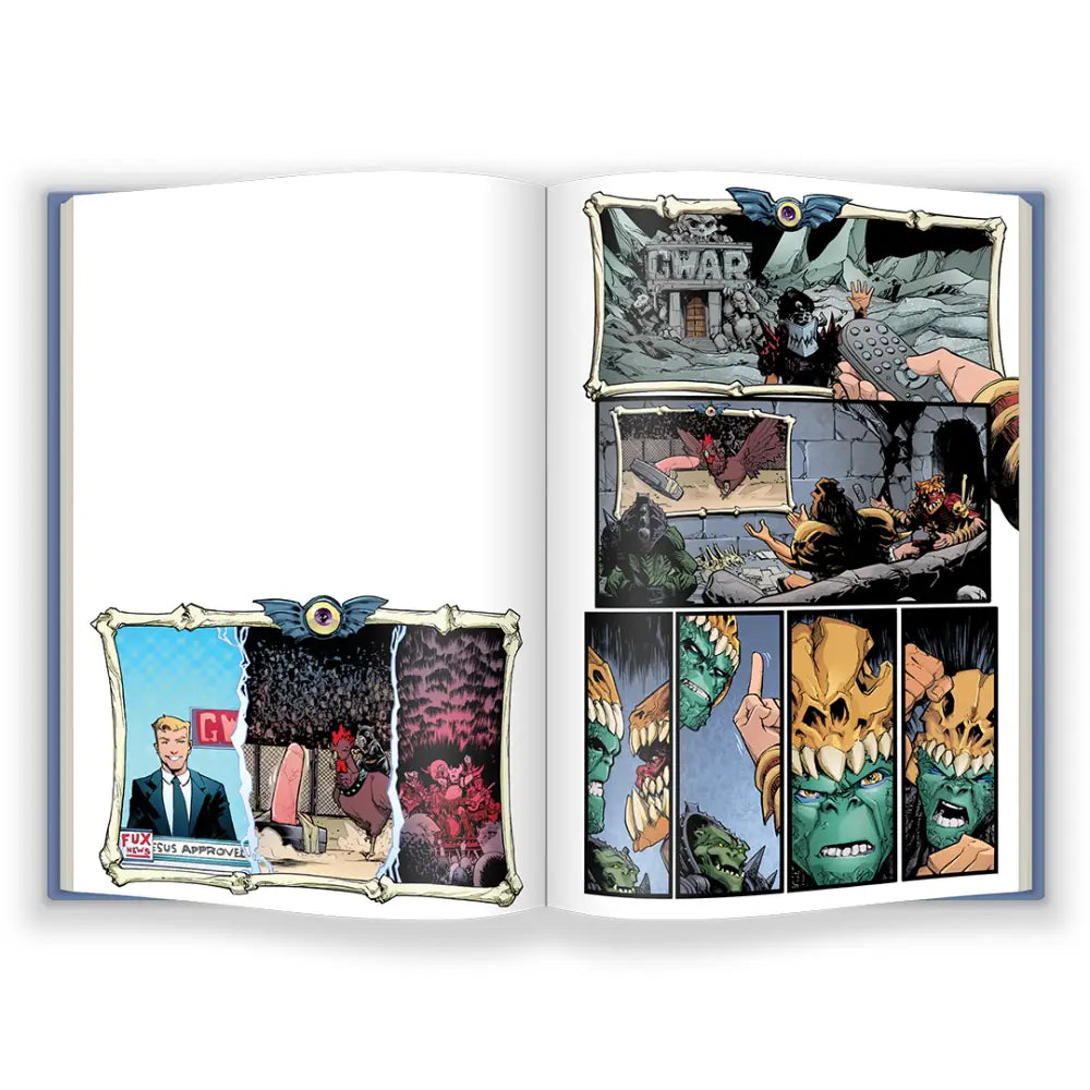 GWAR: In The Duoverse of Absurdity - SIGNED Super Deluxe Bundle - Book Edition