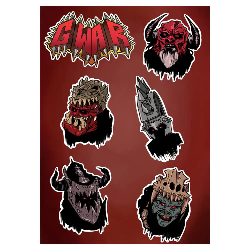 GWAR: In The Duoverse of Absurdity - SIGNED Super Deluxe Bundle - Book Edition