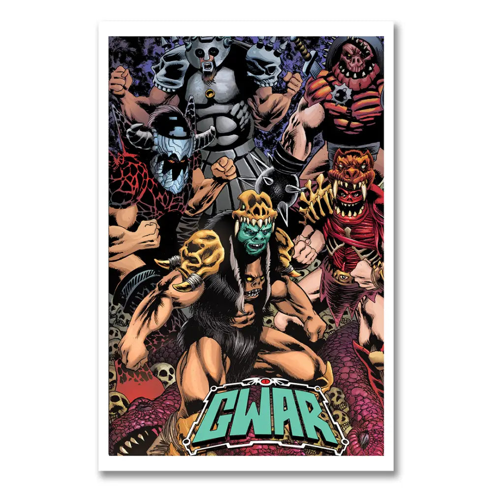 GWAR: In The Duoverse of Absurdity - SIGNED Super Deluxe Bundle - Book Edition