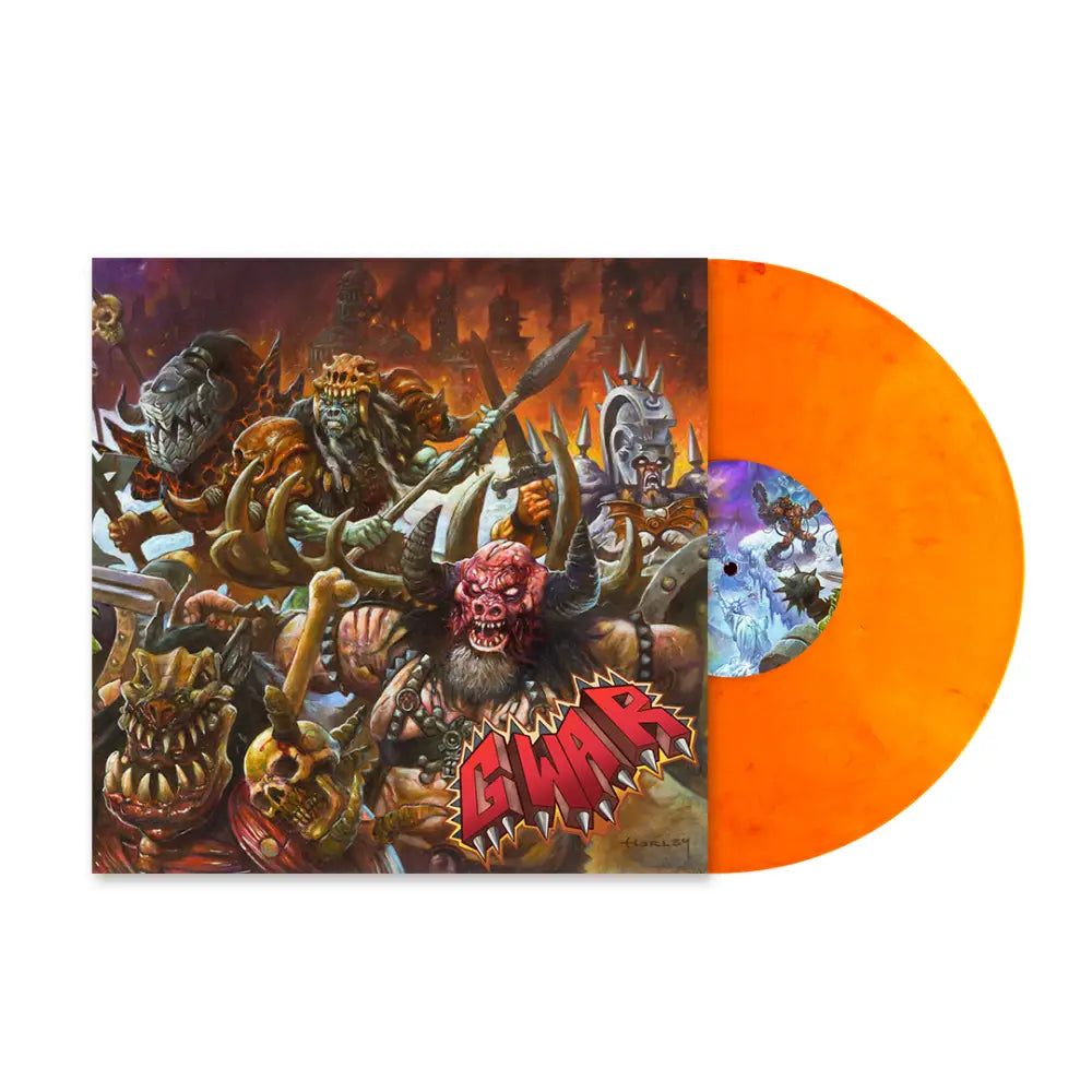 GWAR: ’The New Dark Ages’ Limited Edition LP + Blothar Bobblehead Vinyl