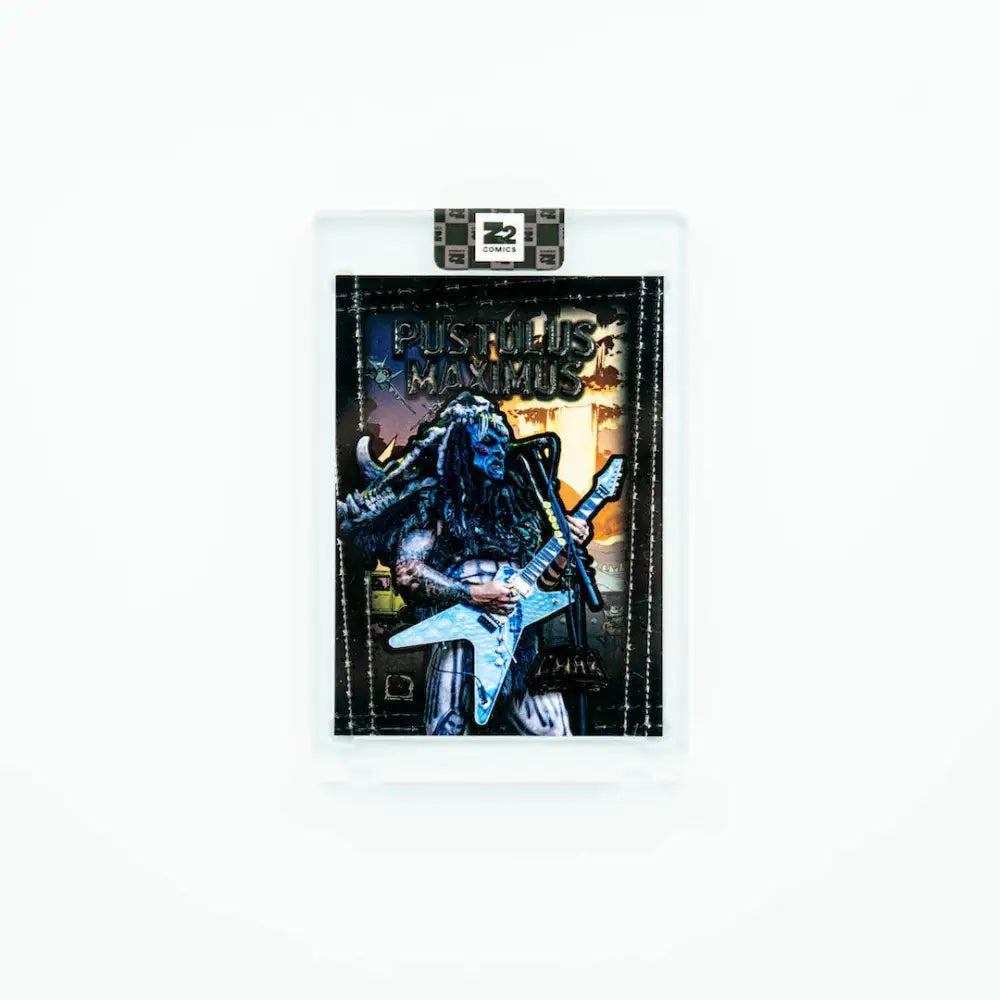 GWAR: Trading Card - PUSTULUS MAXIMUS - #’d to 99 - Book Edition