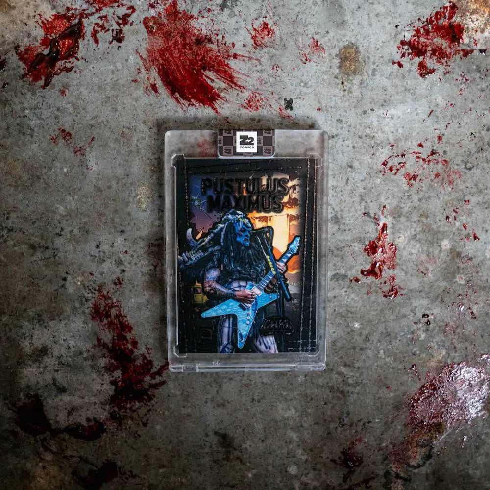 GWAR: Trading Card - PUSTULUS MAXIMUS - #’d to 99 - Book Edition