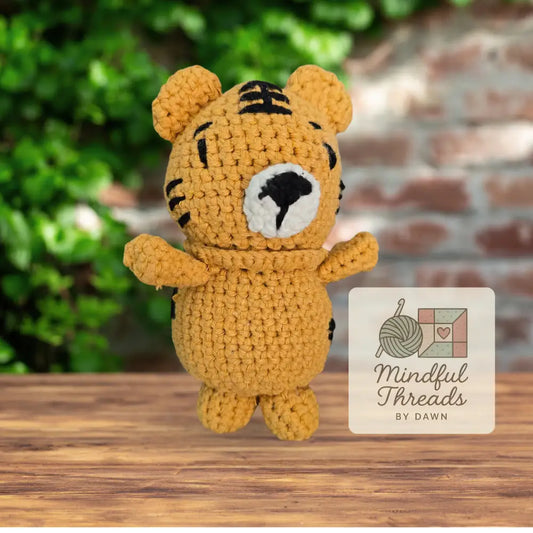 Handmade Amigurumi Tiger Crochet Plush - Crochet Plush