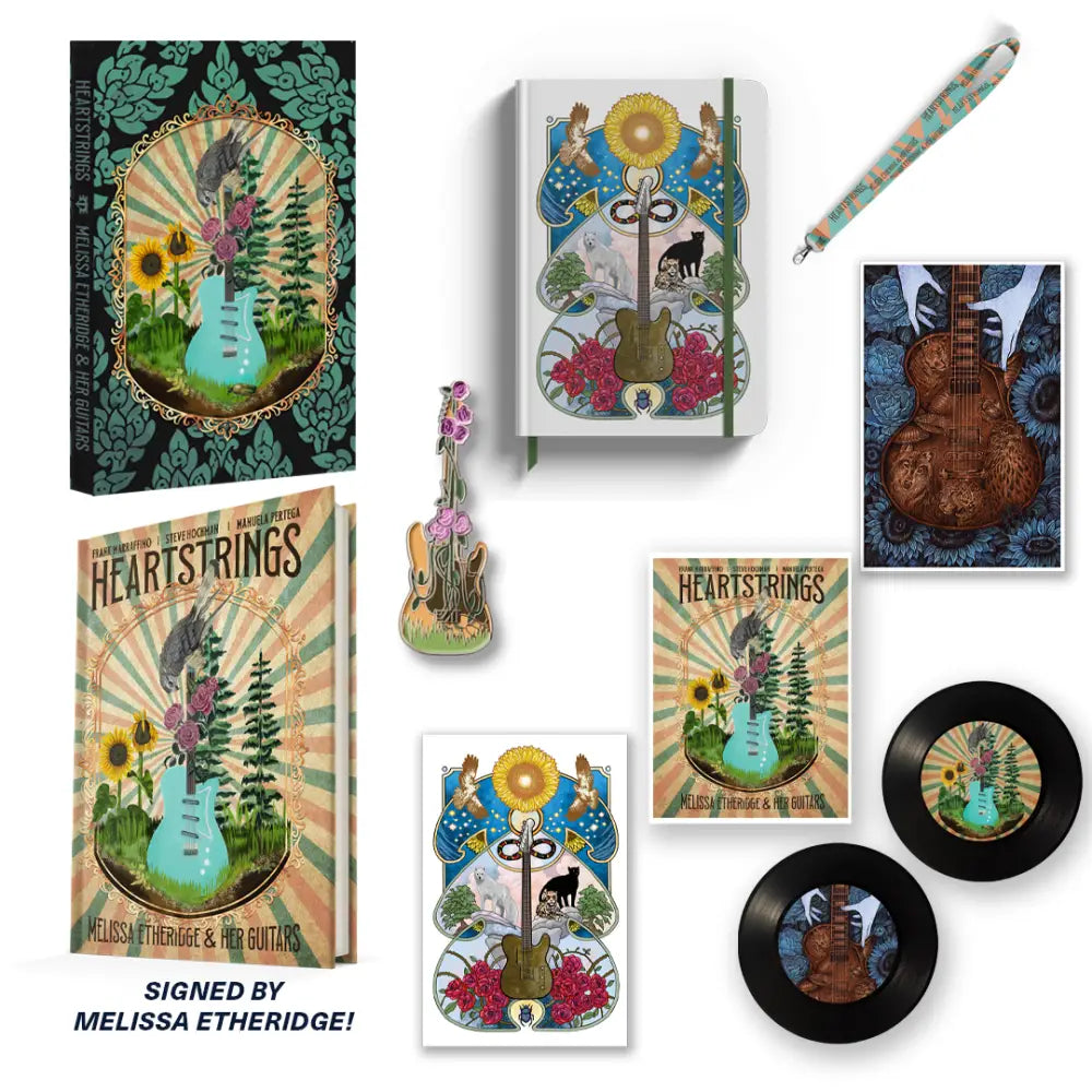 Heartstrings: Melissa Etheridge & Her Guitars Super Deluxe Bundle Book Edition