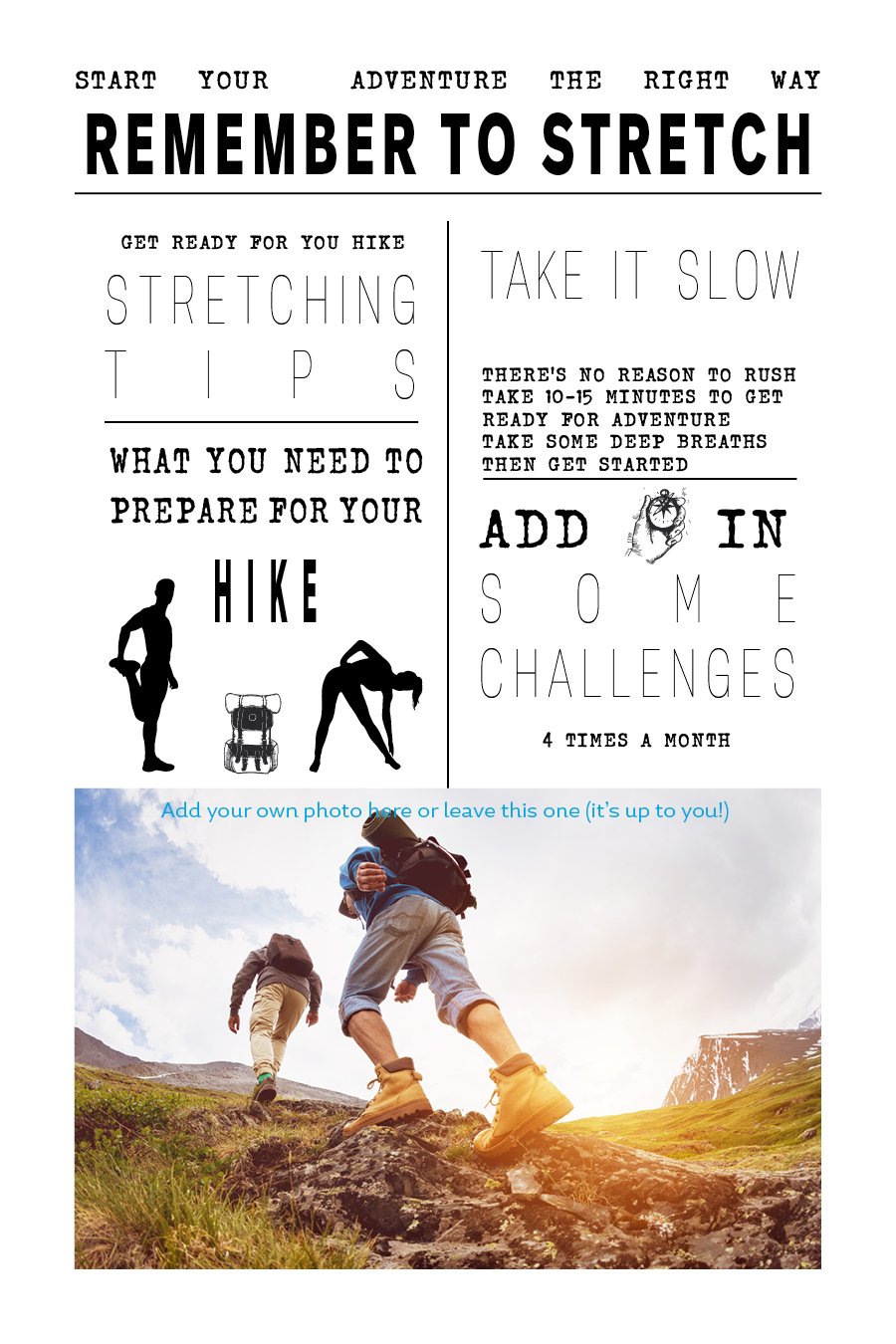 Hiking Adventure Book