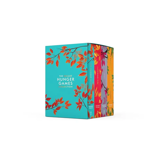 Hunger Games Box Set (Deluxe Edition with Stenciled Edges) (The Hunger Games) by Suzanne Collins - Young Adult Book