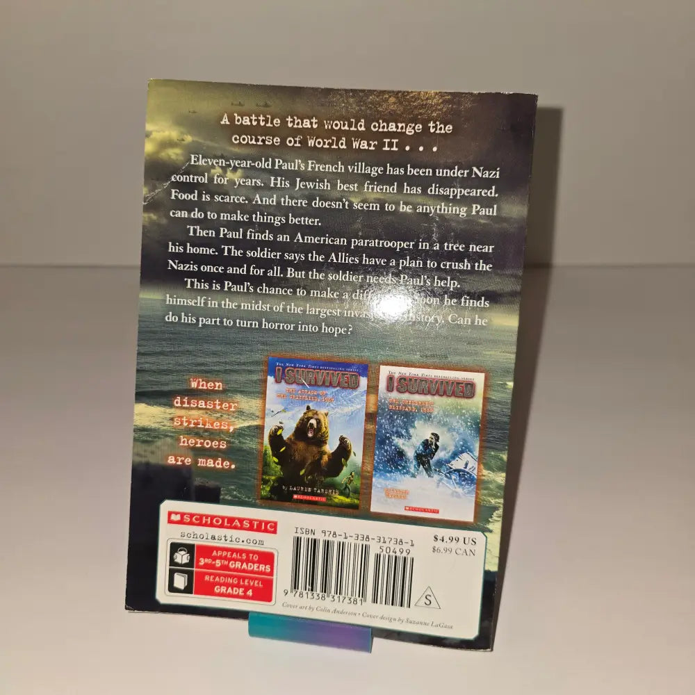 I Survived the Battle of D-Day 1944 by Lauren Tarshis - Used - Children’s Book