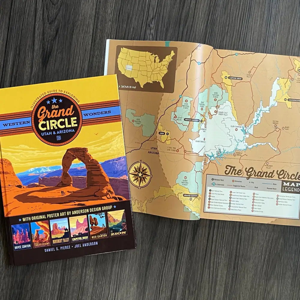Illustrated Guide to the Grand Circle HARD COVER Coffee Table Book (On Sale—Bargain!) Books and Gifts