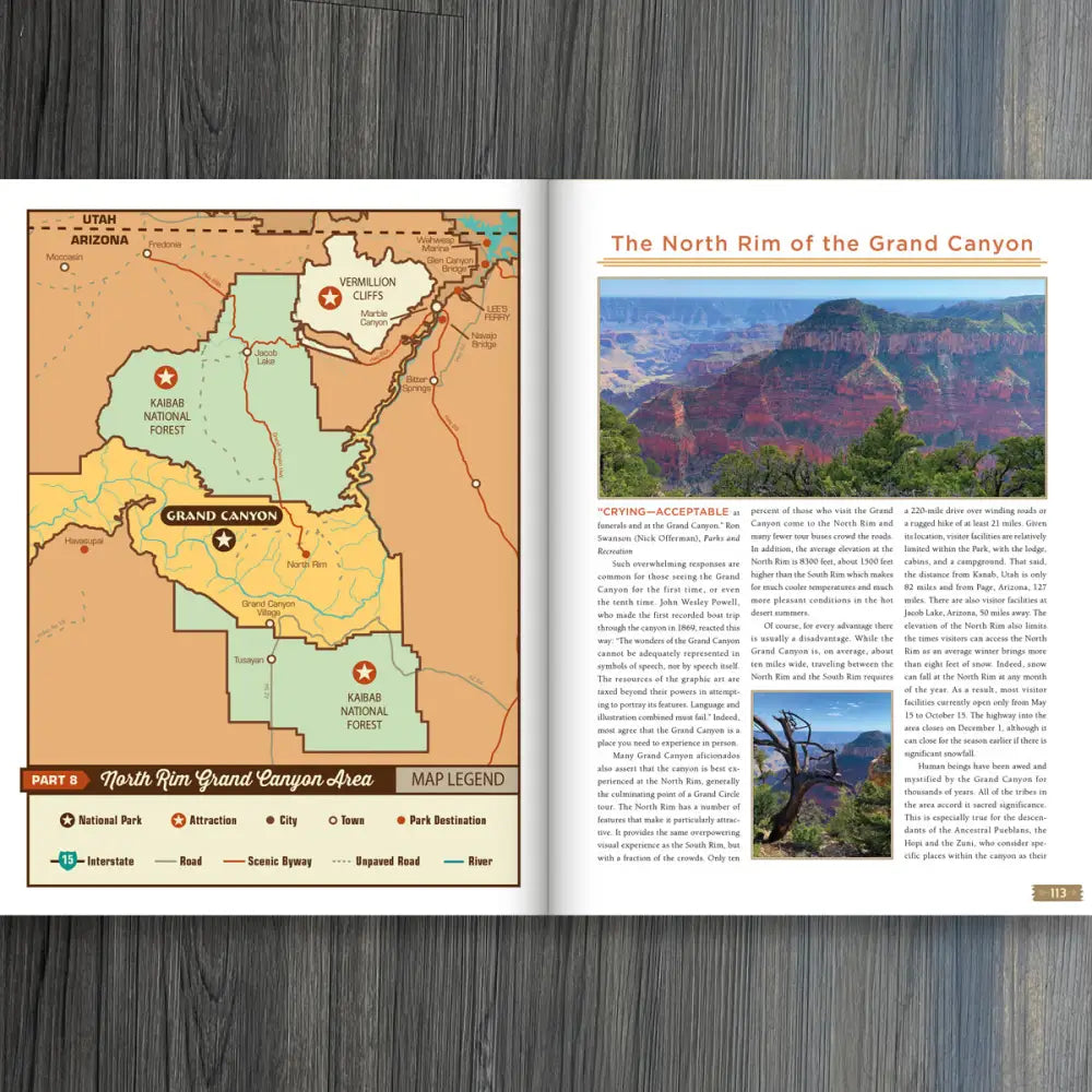 Illustrated Guide to the Grand Circle HARD COVER Coffee Table Book (On Sale—Bargain!) Books and Gifts