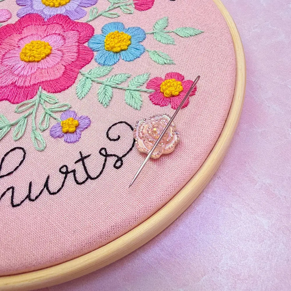 I’m tired and everything hurts Embroidery Kit Beginner Friendly Kits